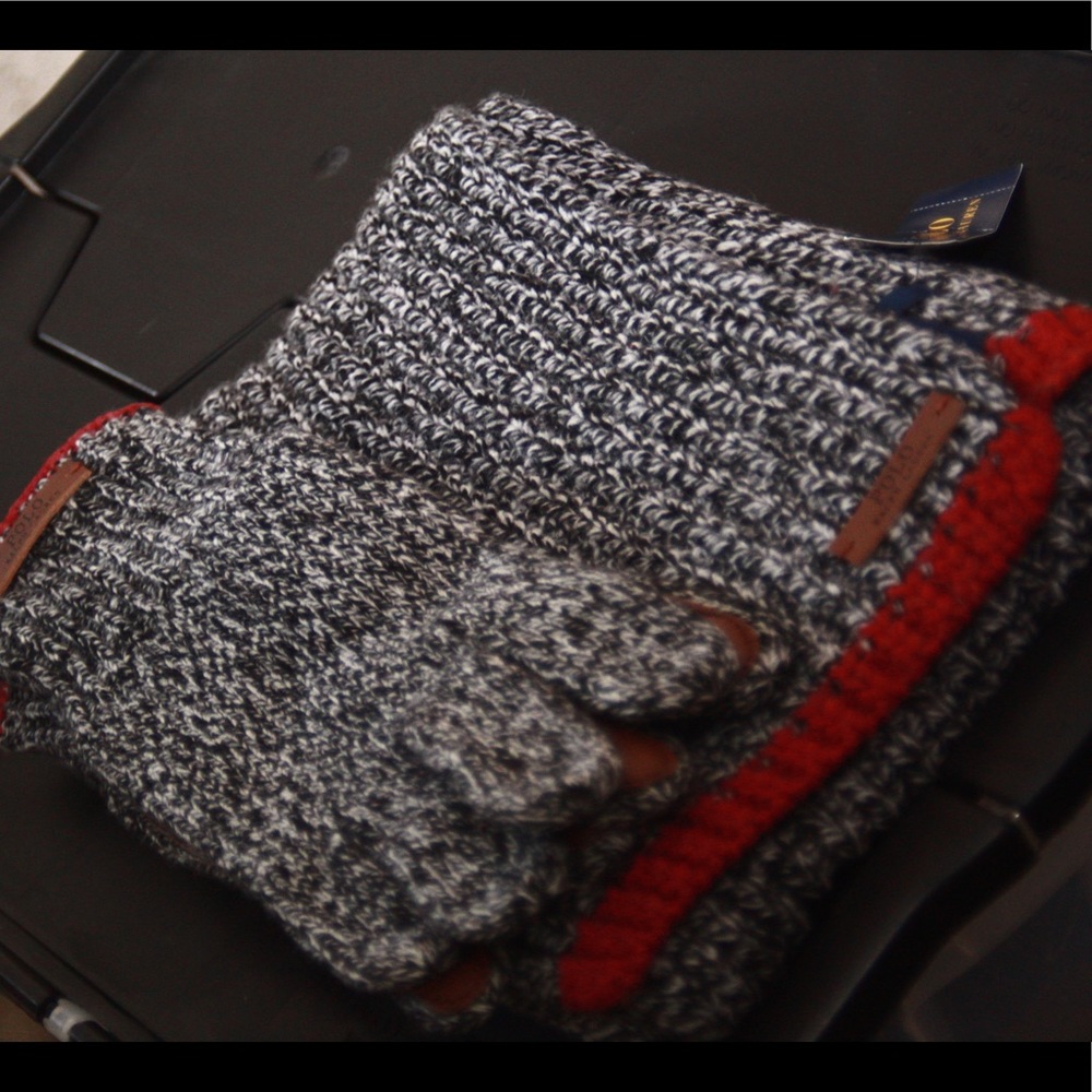 Gloves and scarf